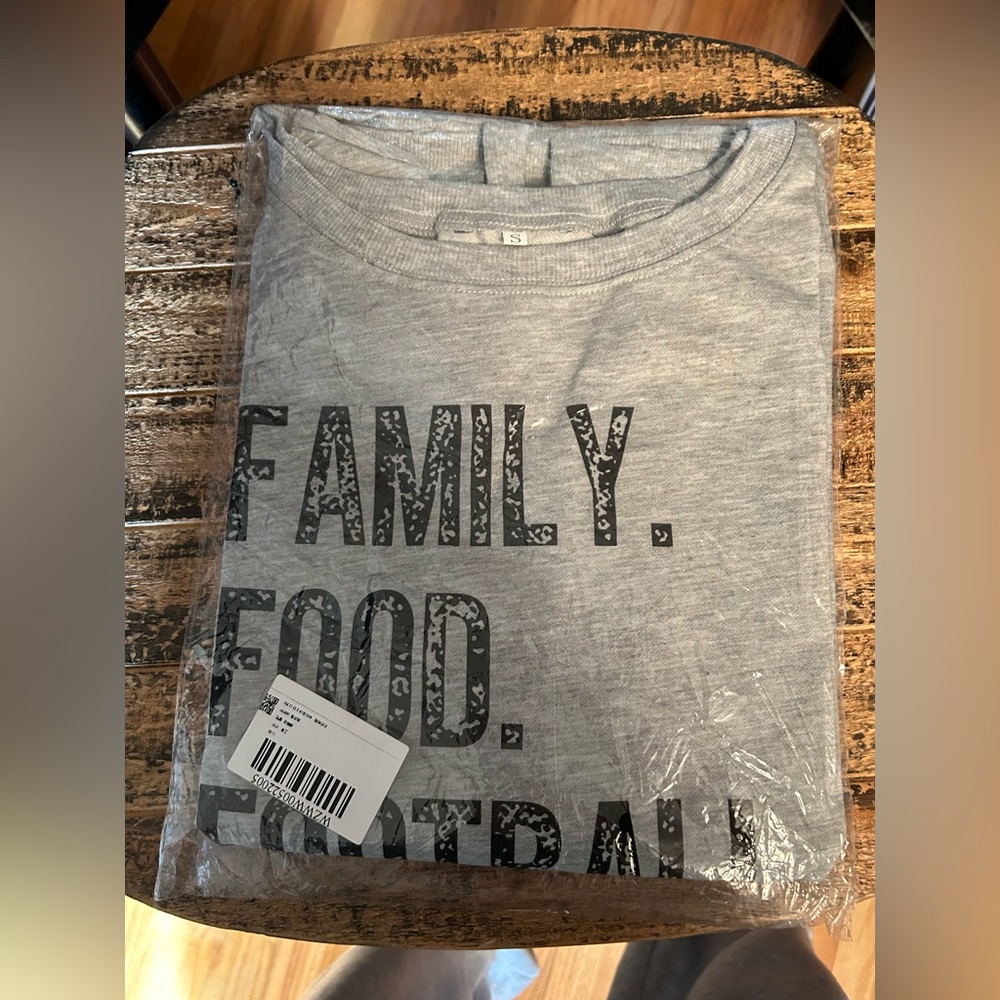 Small women’s football sweatshirt